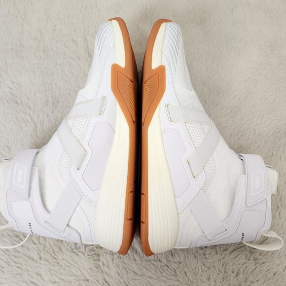 APL Super Future Hi Top Basketball Sneakers - White Gum Sole NEW M 11 W 12.5 - Picture 11 of 14